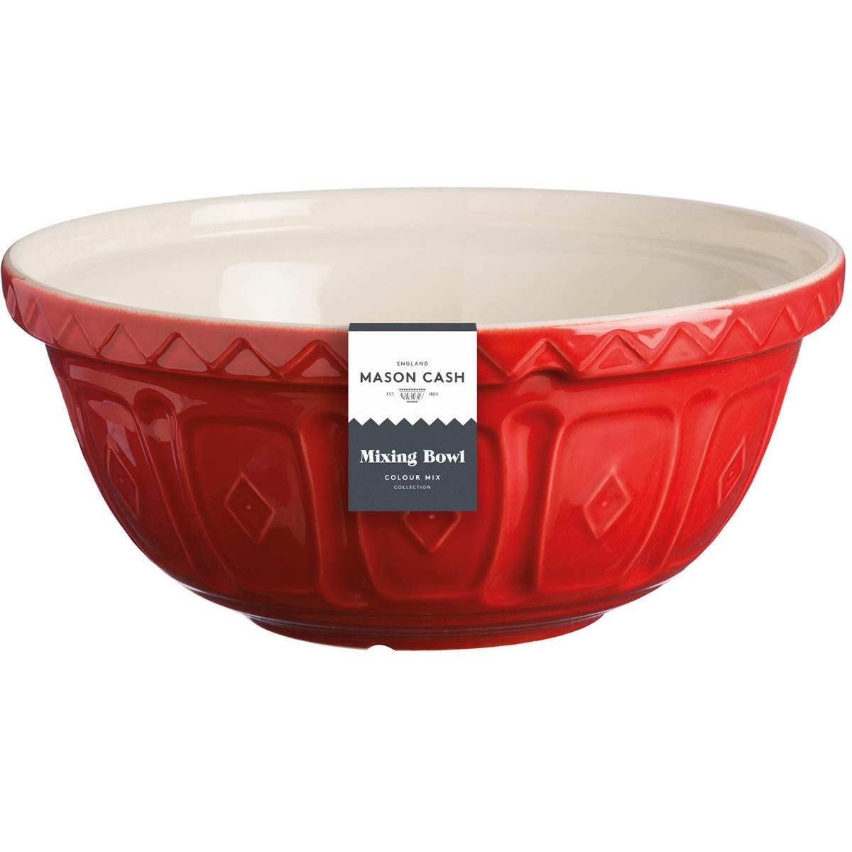 Mason Cash Colour Mix S24 Red Mixing Bowll