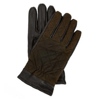 Olive/Brown Barbour Mens Dalegarth Glove
