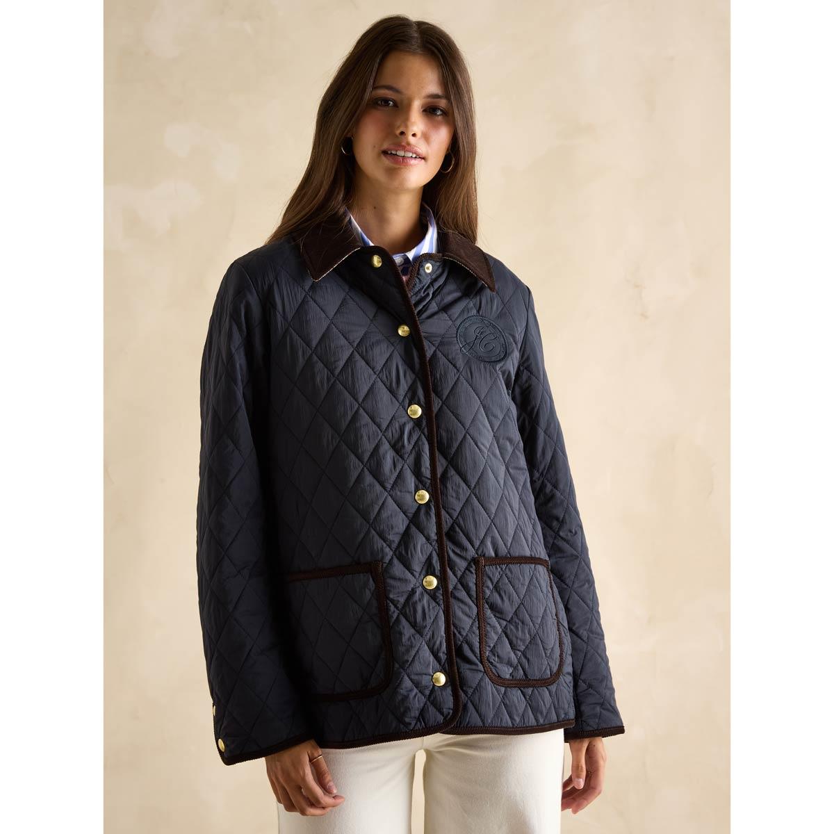 Joules Womens Quinn Quilt Jacket