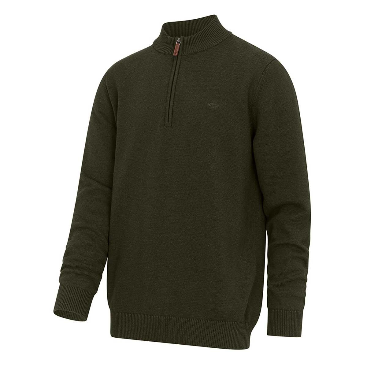 Hoggs Of Fife Mens Falkirk 1/4 Pullover
