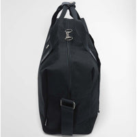 Navy Barbour Cascade Flight Bag End
