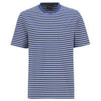 Dark Denim Barbour Mens Frensham Stripe T-Shirt