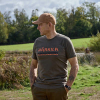 Grape Leaf Harkila Mens Scandinavian T-Shirt Lifestyle