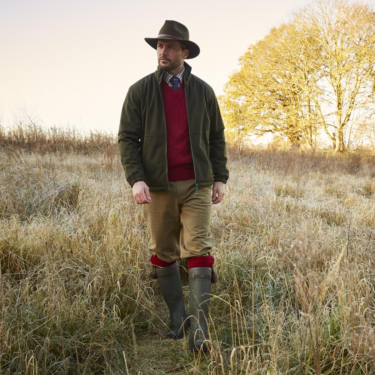 Alan Paine Mens Mossley Wind Stopper Jacket