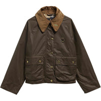 Beech/Birchwood Barbour Womens Icons Modern Spey Wax Jacket