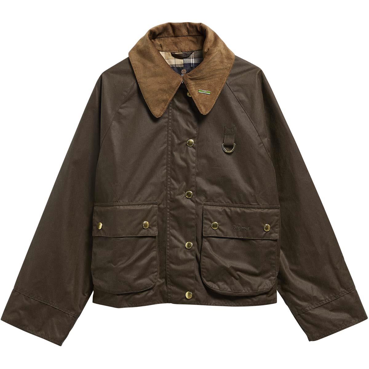 Beech/Birchwood Barbour Womens Icons Modern Spey Wax Jacket