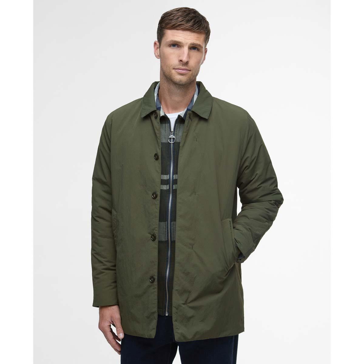 Barbour Mens Wadded Lorden Showerproof Mac