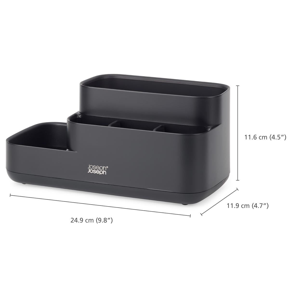 Black Joseph Joseph EasyStore Bathroom Caddy Dimensions