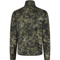 Light Pine/Invis Green Seeland Mens Rogue Reversible Fleece A;ternate Side Back
