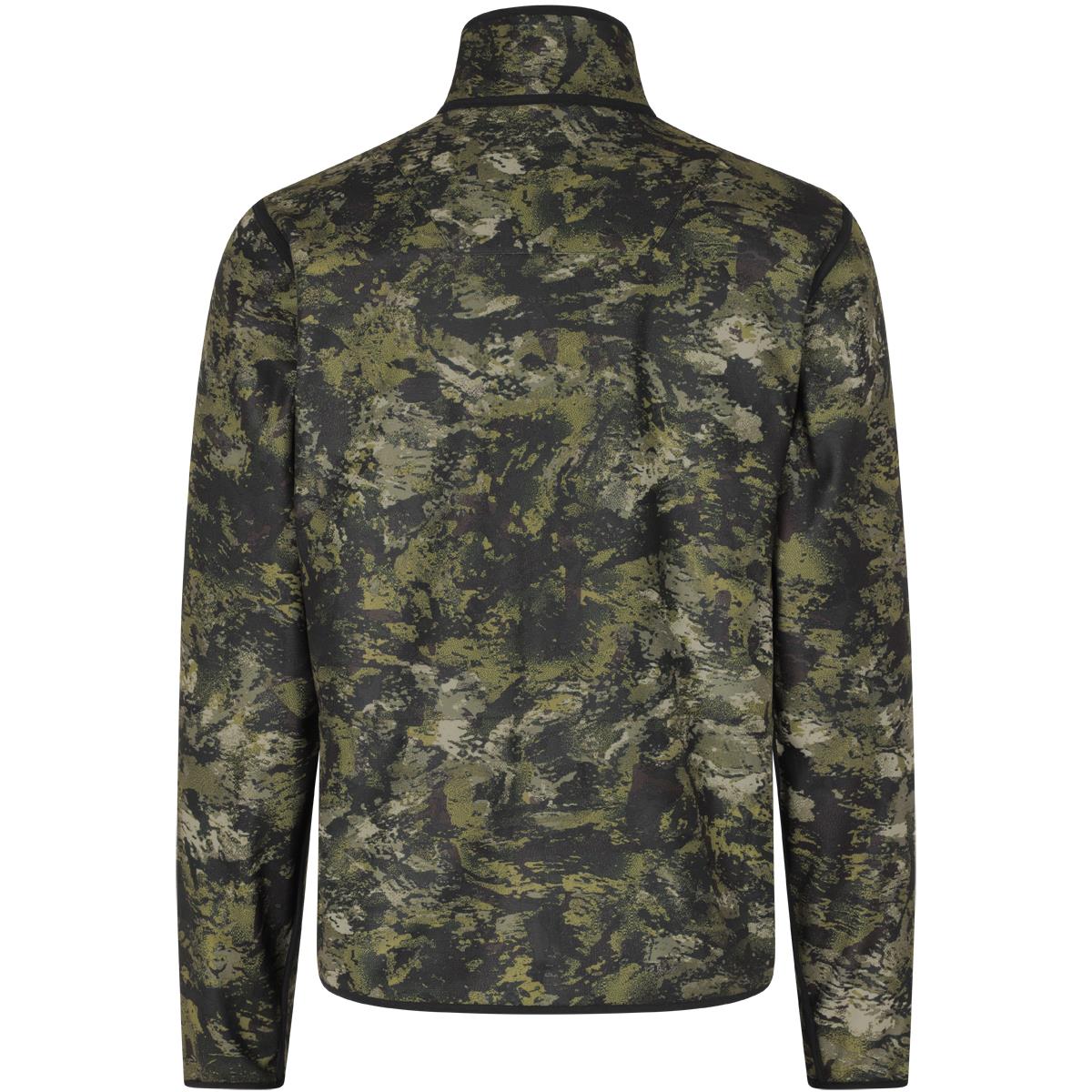Light Pine/Invis Green Seeland Mens Rogue Reversible Fleece A;ternate Side Back