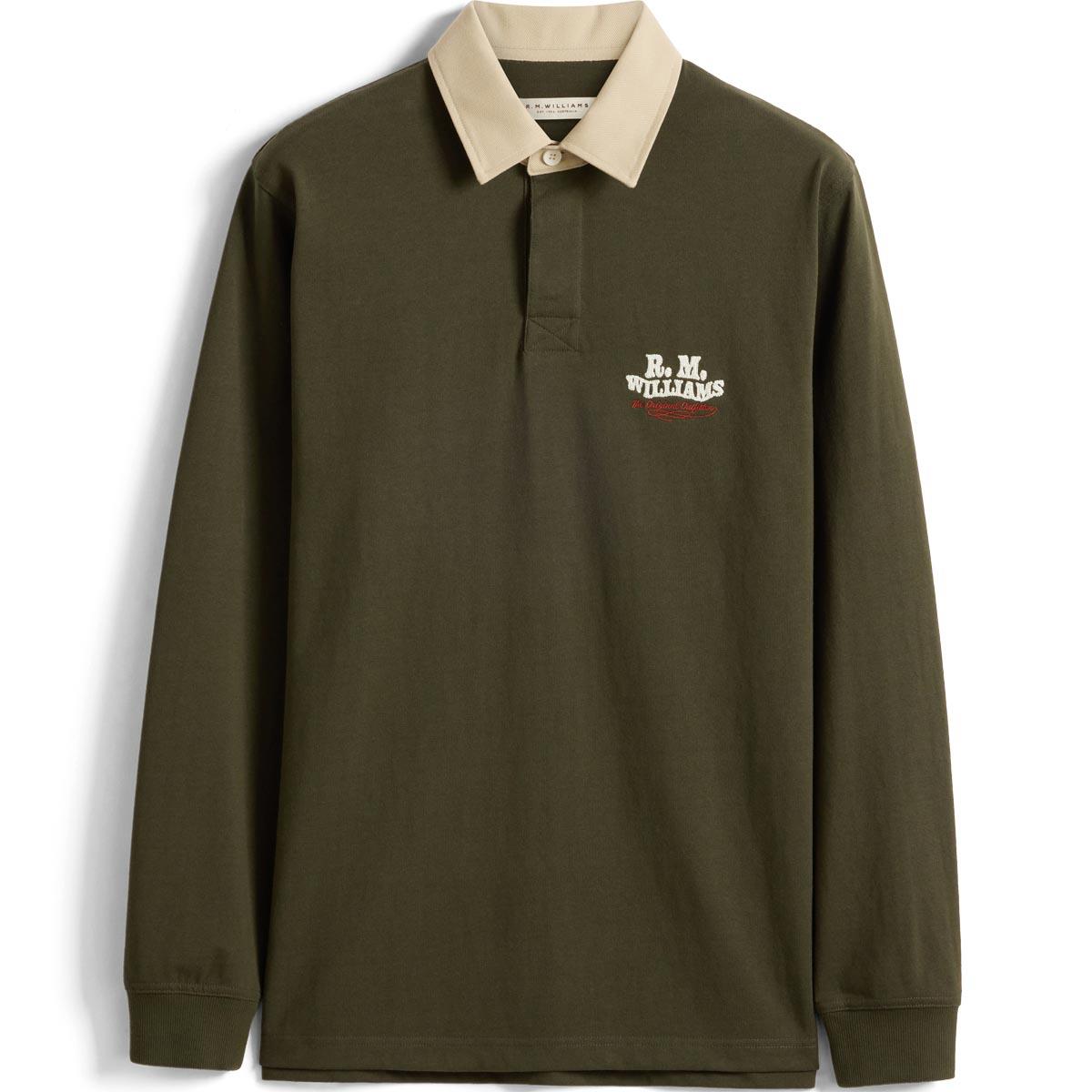 R.M. Williams Mens Kandos Rugby Sweatshirt