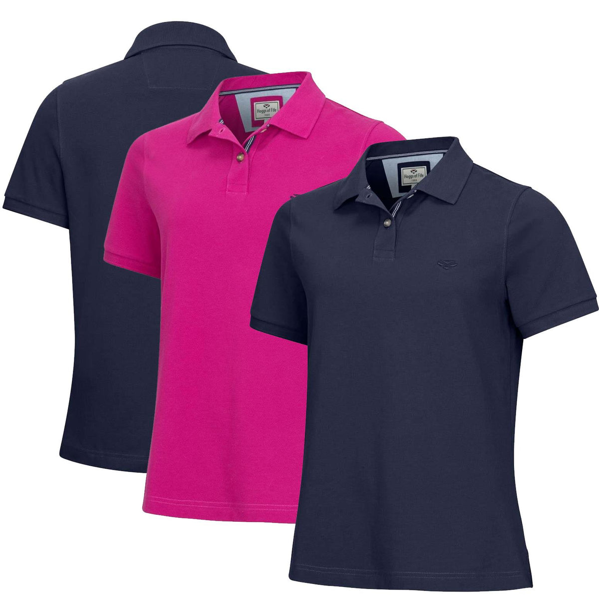 Hoggs Of Fife Cora Ladies Pique Polo Shirt