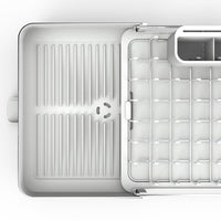 Joseph Joseph Extend Steel Light Stone Expandable Dish Rack extra