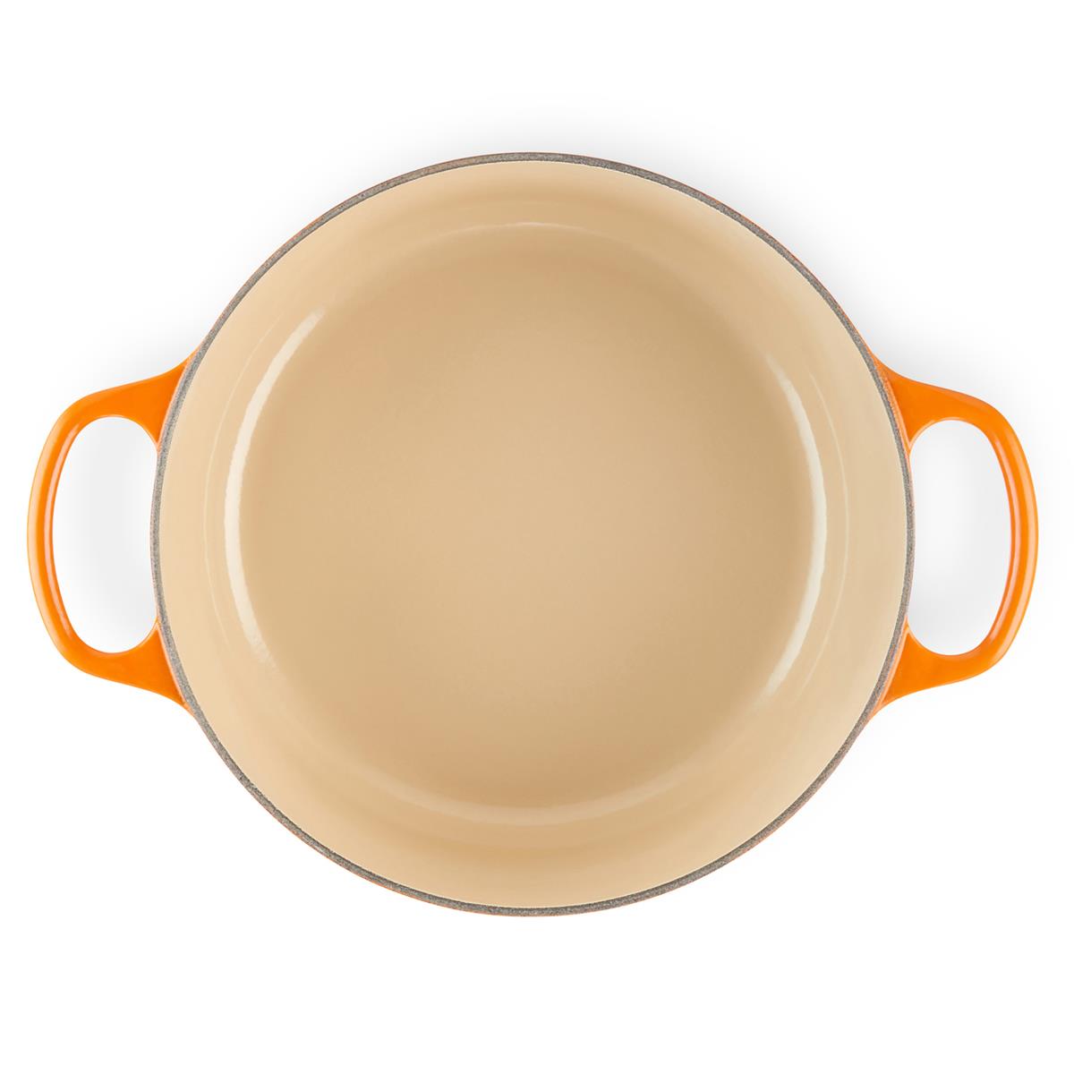Le Creuset 30cm Cast Iron Round Casserole Dish Volcanic