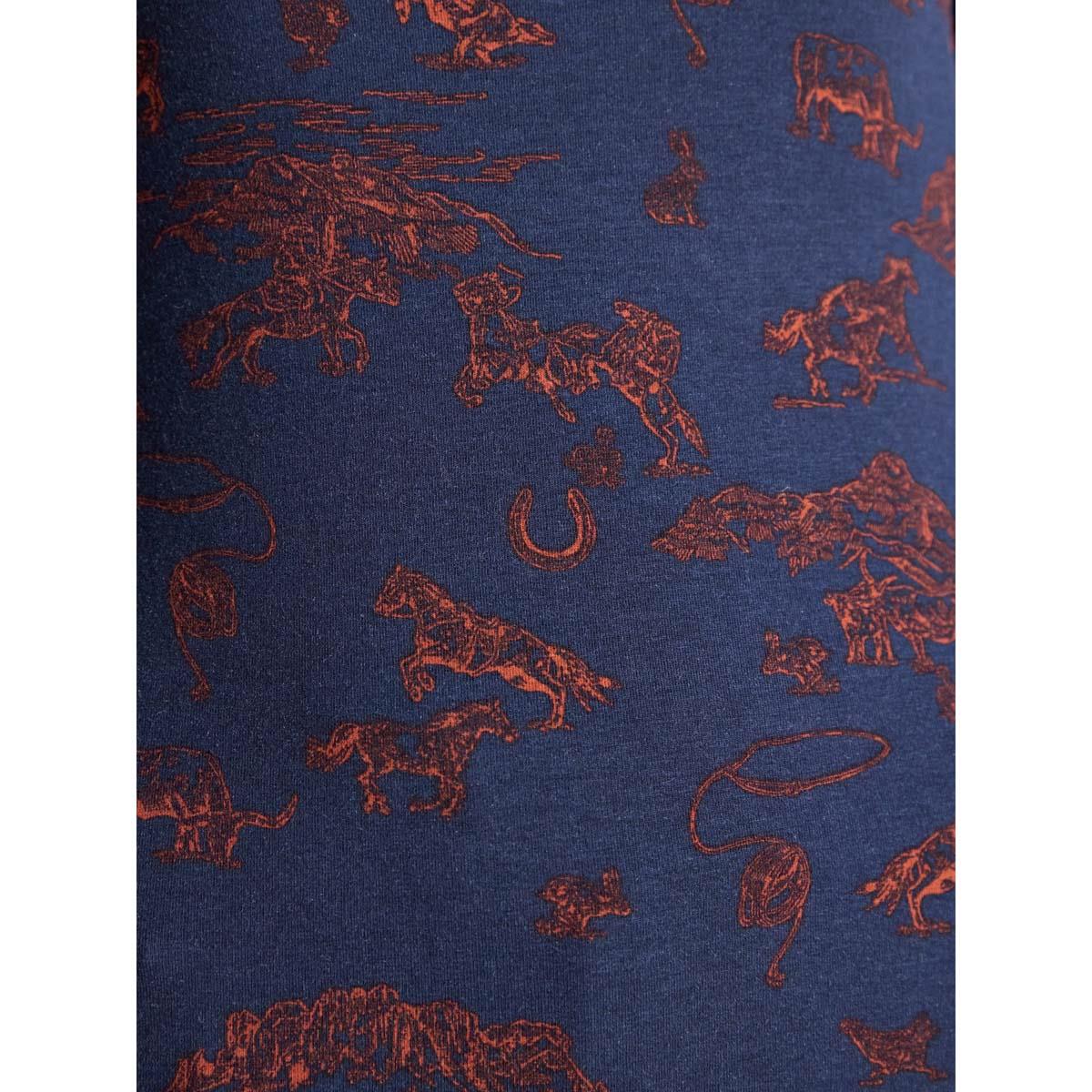 Joules Womens Printed Amy Long Sleeve Top