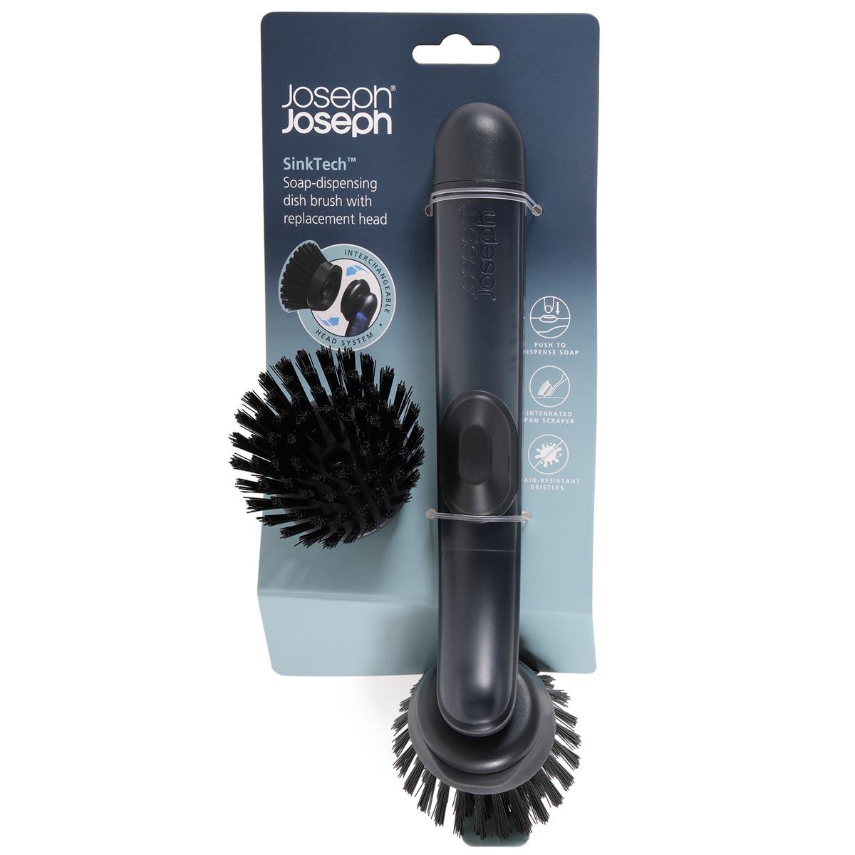 Joseph Joseph Sinktech Soap Dispensing Dish Brush With Replacement Head Detail