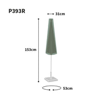 Bosmere Protector Parasol Covers Size Guide