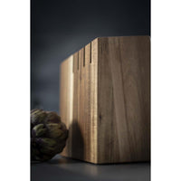 Kuhn Rikon Culinary Forged Acacia Knife Block LS3
