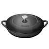 Denby Halo 30cm Cast Iron Shallow Casserole Dish