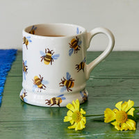 Emma Bridgewater Bumble Bee Half Pint Mug Lifestyle