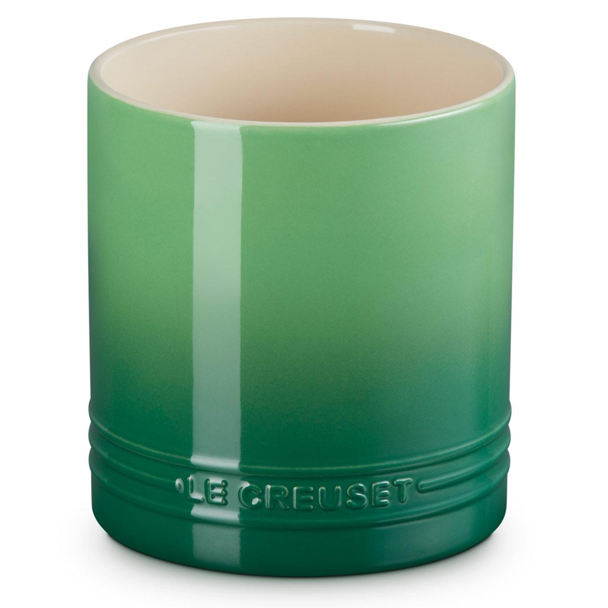 Bamboo Le Creuset Stoneware Utensil Jar 1.1L
