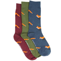 Albert and Maurice Mens Fox Socks