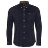Navy Barbour Mens Ramsay Tailored Shirt