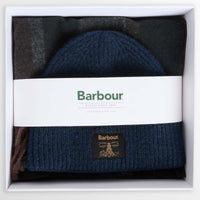 Barbour Mens Westerdale Beanie & Scarf Gift Set