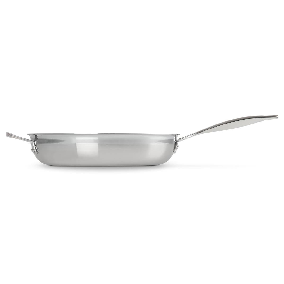 Le Creuset Classic 3-ply Stainless Steel Non-Stick Frying Pan with Helper Handle
