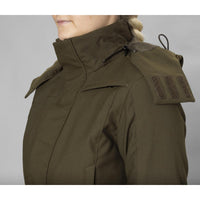Willow Green Harkila Womens Pro Hunter GTX Jacket Hood Detail