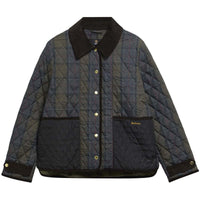 Barbour Womens Ainsdale Checked Quilted Jacket