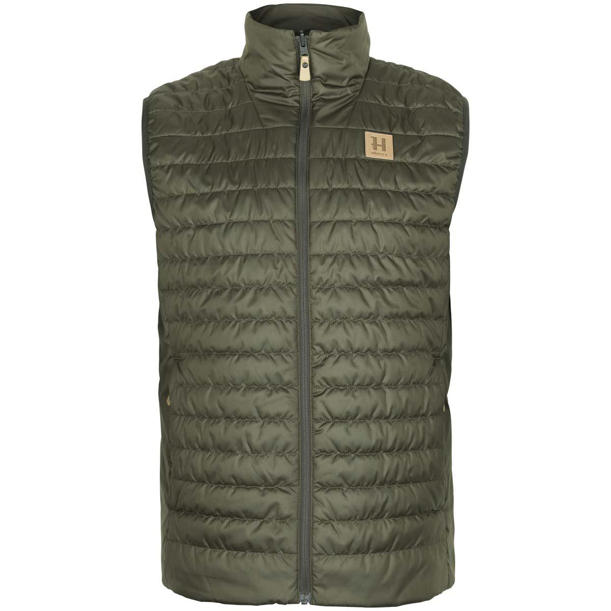 Willow Green/Shadow Brown Harkila Mens Kalix HSP Reversible Waistcoat