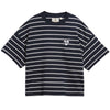Dark Navy/Cloud Barbour Womens Ambleside Striped Top