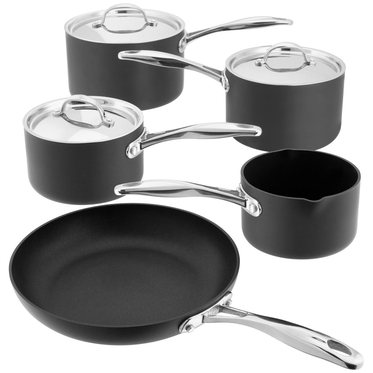 Stellar 6000 5 Piece Non-Stick Pan Set