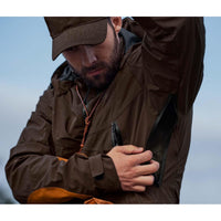 Dark Brown Seeland Mens Dog Active Jacket LS2