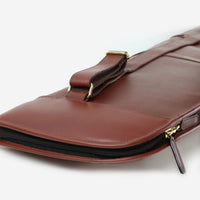 Teales Premier Leather Rifle Gun Slip Zip Around