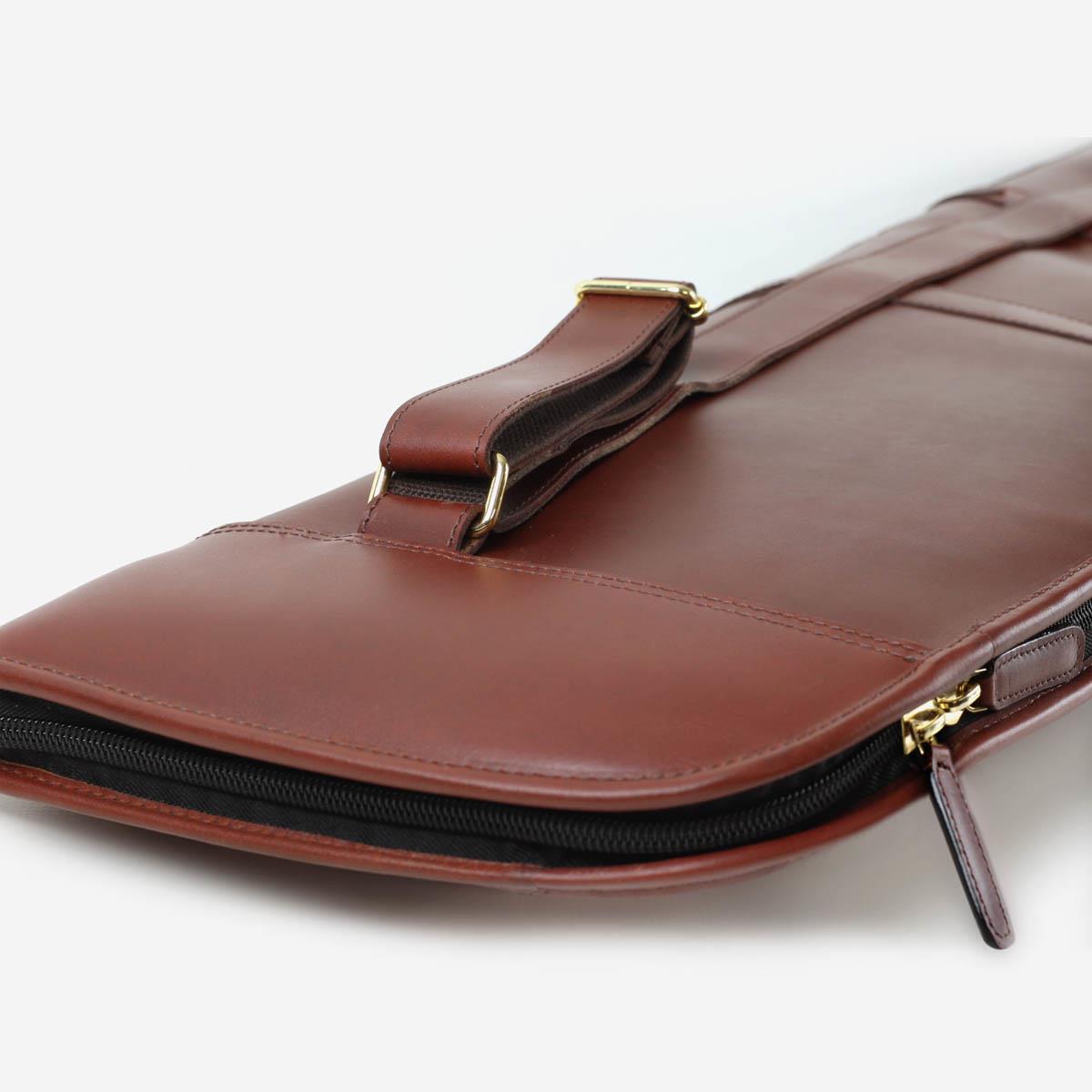 Teales Premier Leather Rifle Gun Slip Zip Around