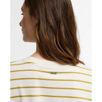 Cloud/Pear Barbour Womens Ambleside Striped Top Shoulder