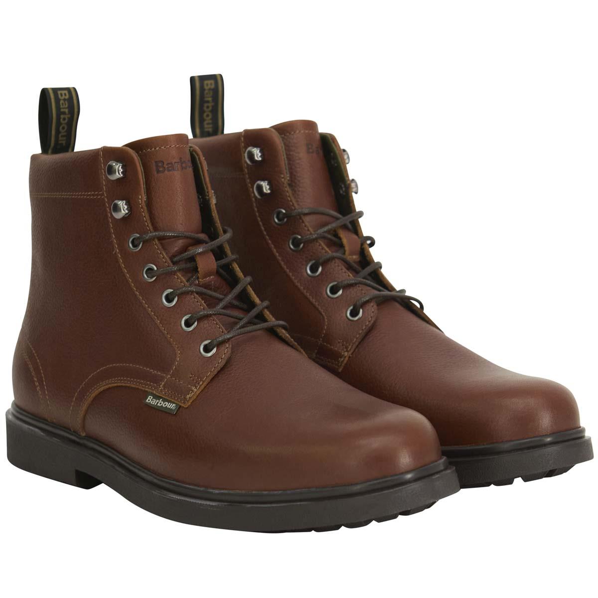 CHESTNUT Barbour Mens Bellister Derby Boot
