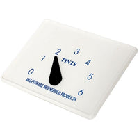 Delfinware Milk Bottle Indicator