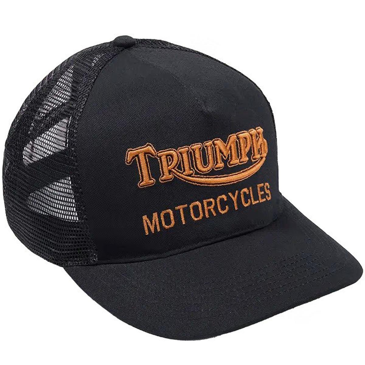 Triumph Mens Oil Trucker Cap