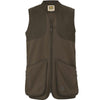 Willow Green/Shadow Brown Harkila Mens Skye Shooting Waistcoat