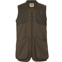 Willow Green/Shadow Brown Harkila Mens Skye Shooting Waistcoat