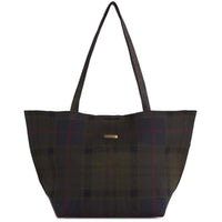 Barbour Layla Tartan Large Tote Bag
