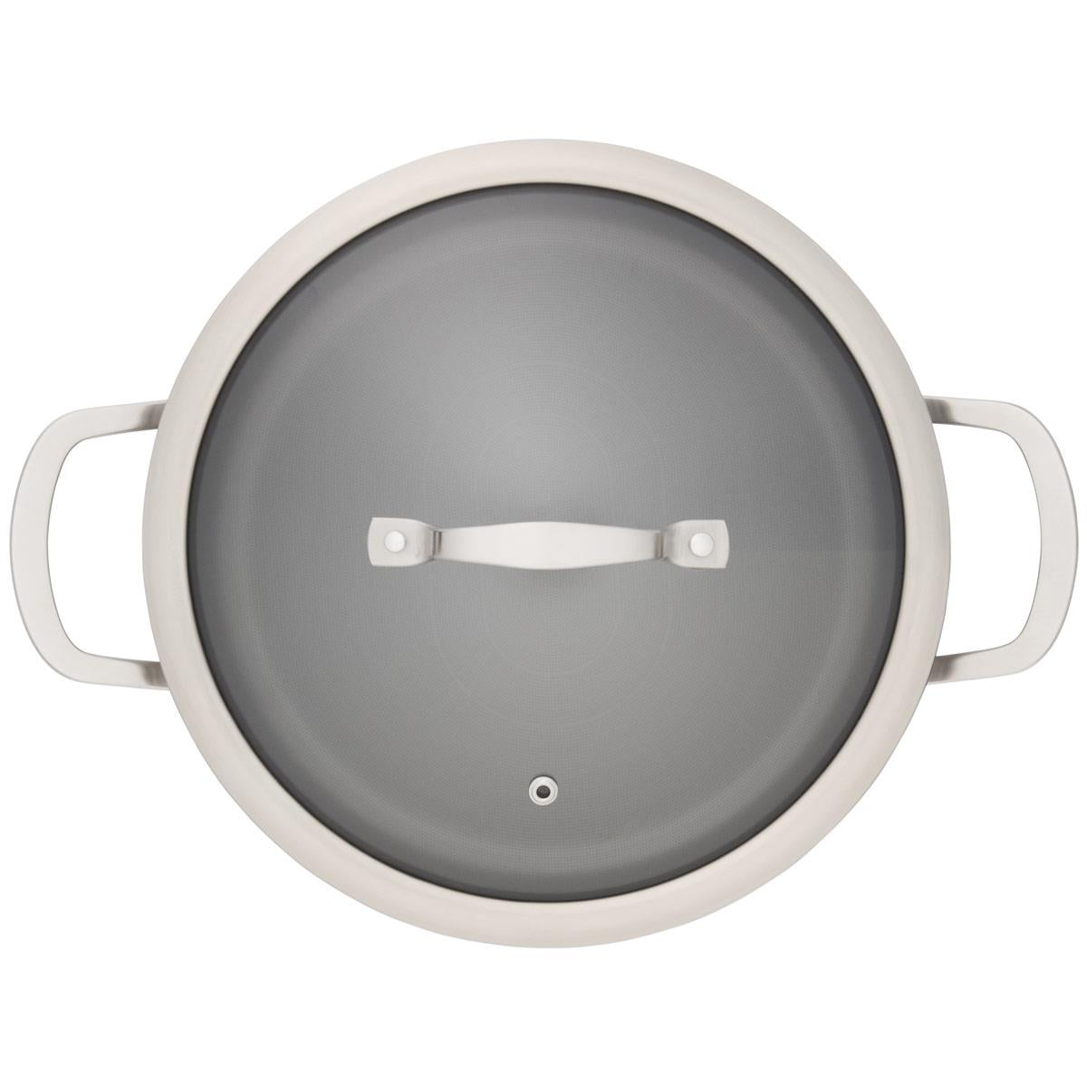 Stellar Zero Stainless Steel Uncoated Casserole 24cm