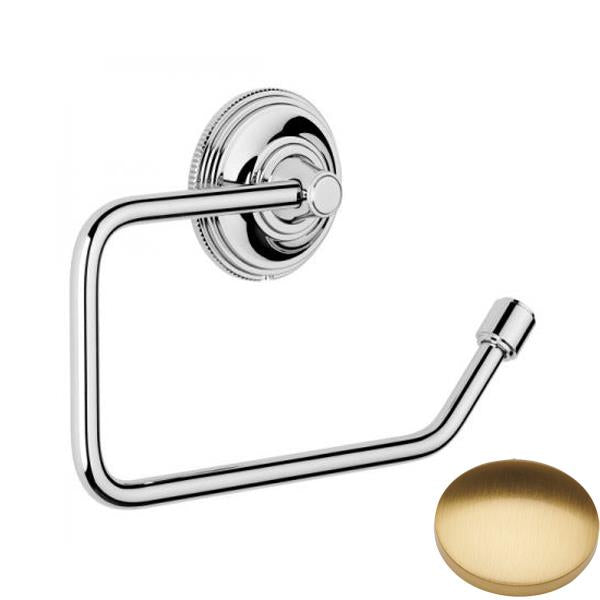 Brushed Gold Gloss Samuel Heath Style Moderne Toilet Roll Holder N6637
