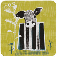 Denby Cow Set Of 6 Coasters