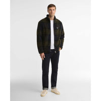 Barbour Mens Tartan Fleece Zip Through Sweatshirt
