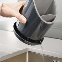 Dark Grey/Grey Joseph Joseph Dock Cutlery Drainer drain