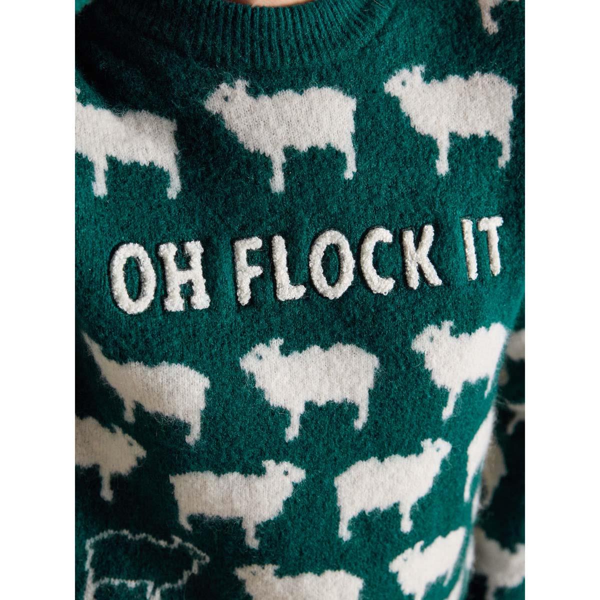 Joules Womens Flock Knit Jumper